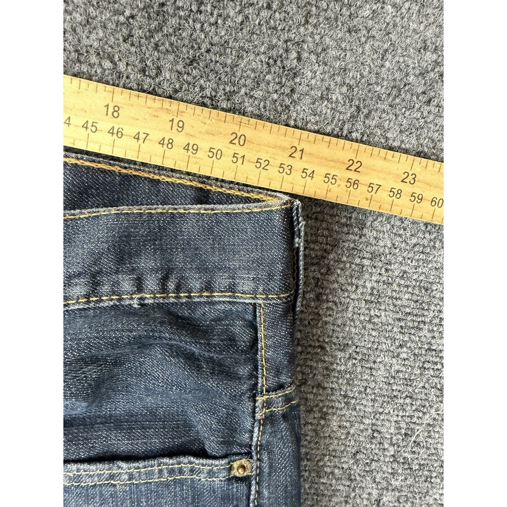 Levi's 569 Loose Straight Stretch Blue Jeans Men's New w Tags Size 40x30 Rare - Picture 6 of 8